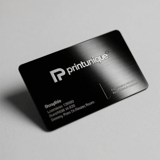 Matte Black Business Cards