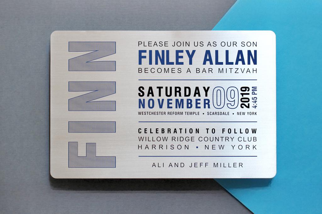 Metal Invitations