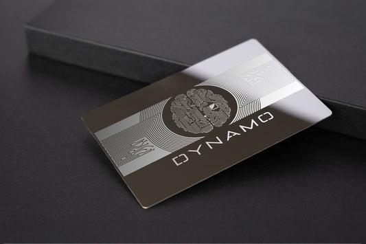 Gunmetal Business Cards