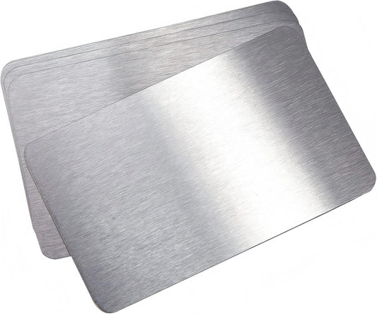 Blank Stainless Steel Cards