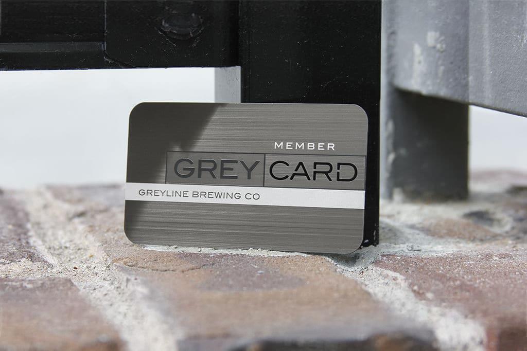 Gunmetal Business Cards