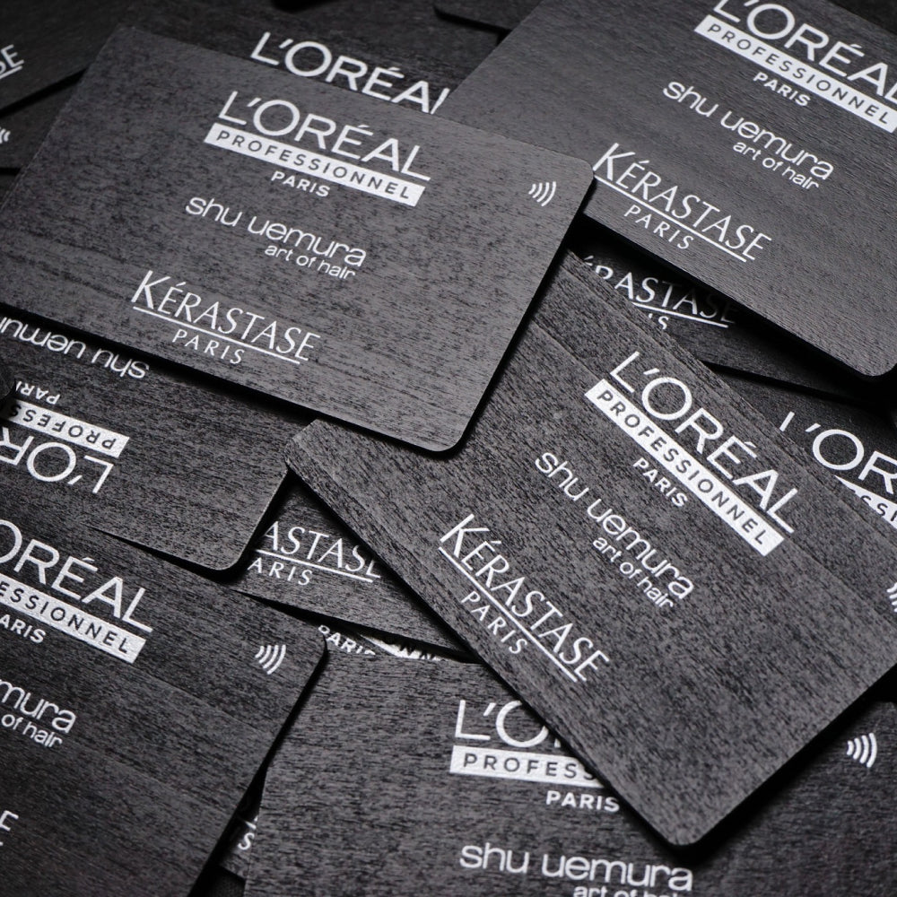 Wood NFC Business Cards