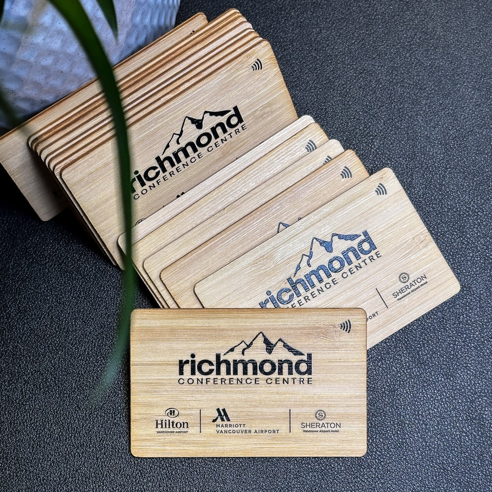 Wood NFC Business Cards