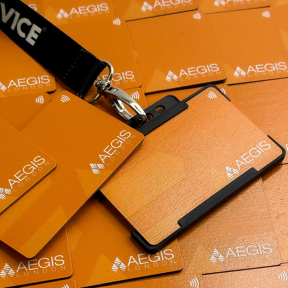 Wood NFC Business Cards