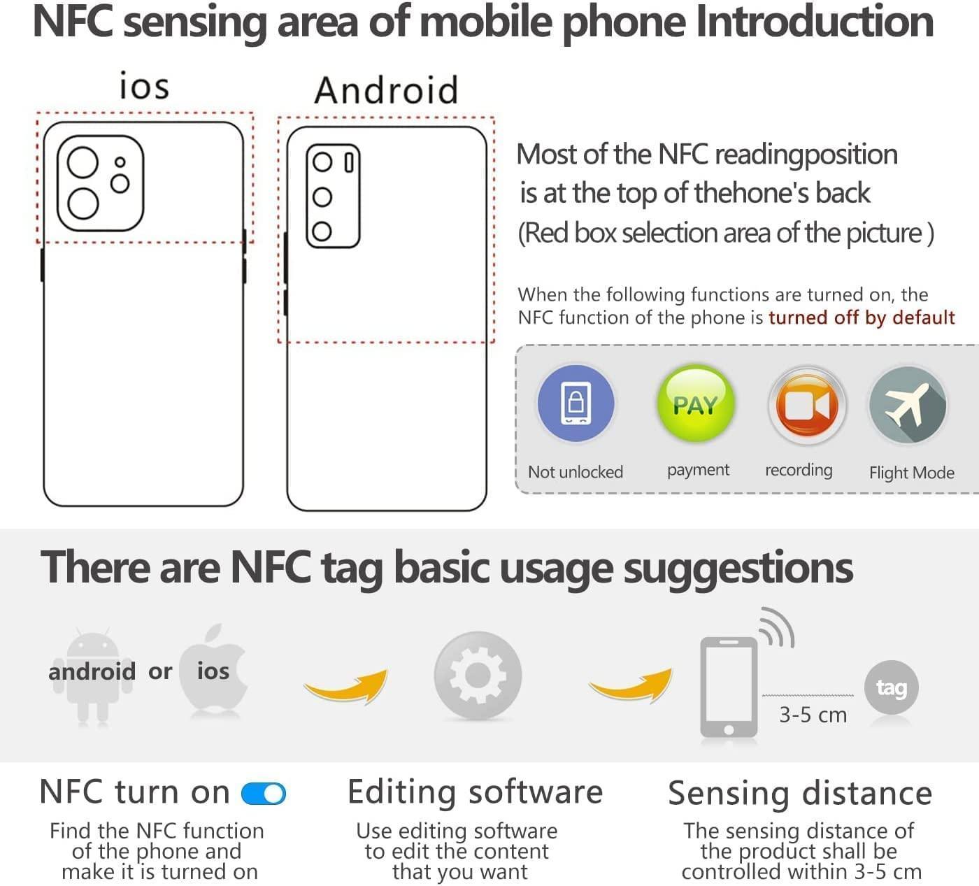 NFC_Phone_Stickers - Metalcard Printunique